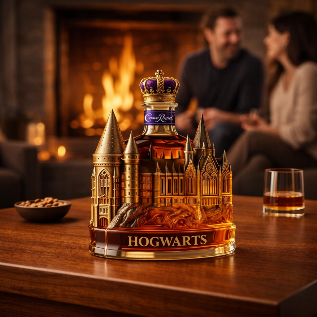 Bouteille de Whiskey – Édition Château Magique