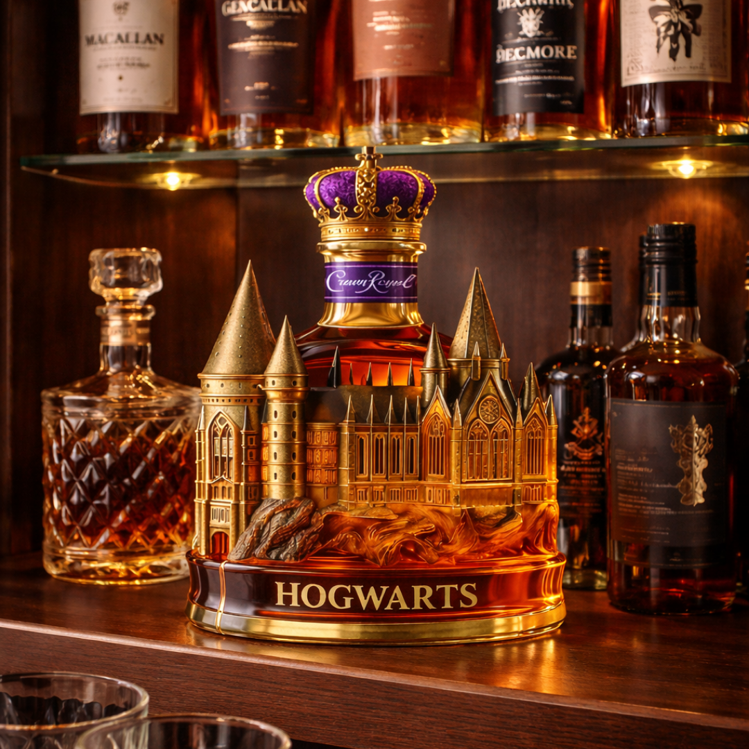 Bouteille de Whiskey – Édition Château Magique